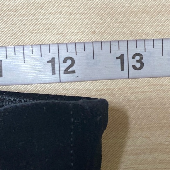 Spanx Black Velvet Leggings  Women's Size Small Style 2070 - Picture 6 of 7